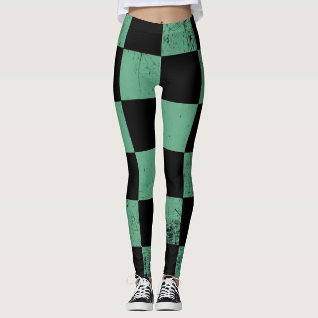 Demon Slayer Tanjiro Leggings (Front)