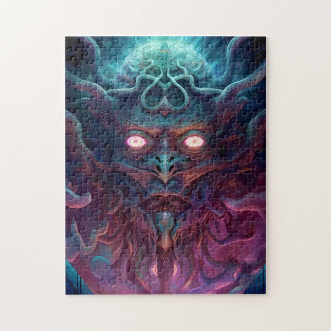 Demon Surreal Dark Fantasy Art Jigsaw Puzzle (Vertical)