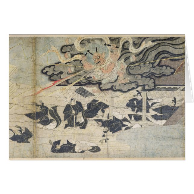 Demon Thunder, Tenjin Shrine, Kamakura Period (Front Horizontal)