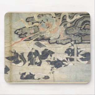 Demon Thunder, Tenjin Shrine, Kamakura Period Mouse Mat