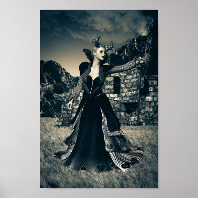 demon woman poster (Front)