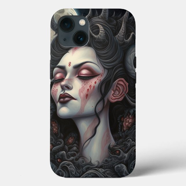Demon Woman Queen Dark Fantasy Art Case-Mate iPhone Case (Back)
