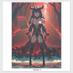 Demoness with Contact at Crossroads, Anime Demon