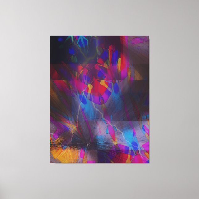 Demonfire Canvas Print (Front)