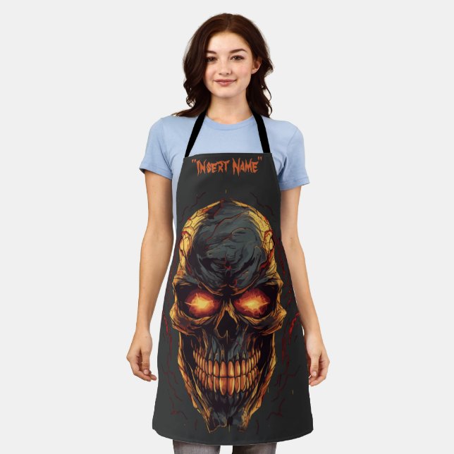 Demonic Countenance Apron (Worn)