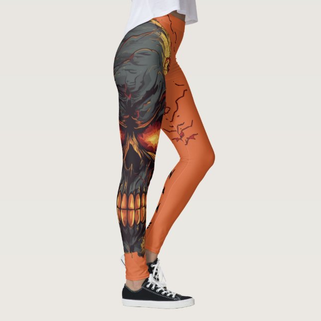 Demonic Countenance Leggings (Right)