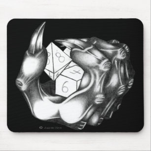 Demonic Dice Mouse Mat