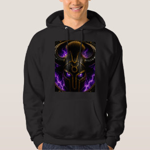 Demonic Purple Bull Hoodie – Dark F