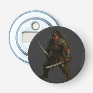 Demonic Samurai Warrior Bottle Opener