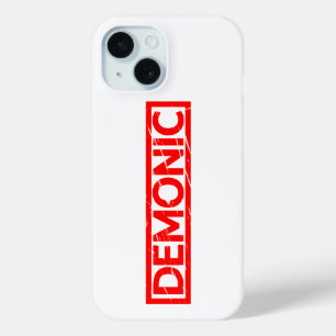 Demonic Stamp iPhone 15 Case