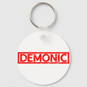Demonic Stamp Key Ring