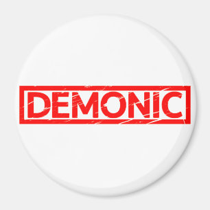 Demonic Stamp Magnet