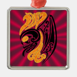 Demonica Metal Tree Decoration