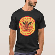 Demons are born in February alternate design