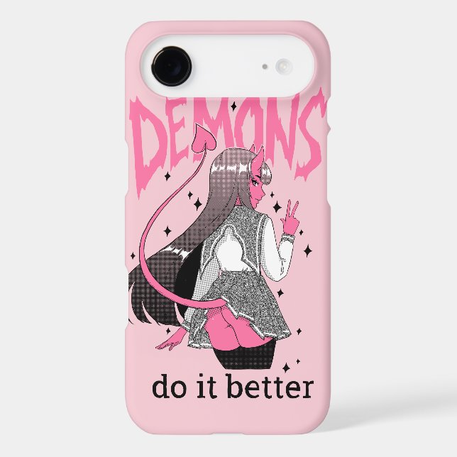 demons do it better pink iPhone 7/8 Case (Back)