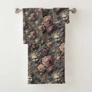 Demons of Delinquency – Gothic Victorian Bath Towel Set