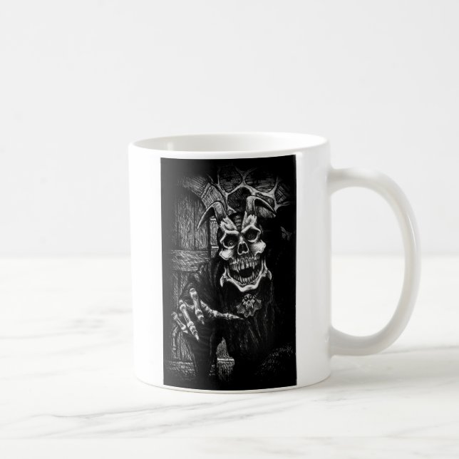 demonskull coffee mug (Right)