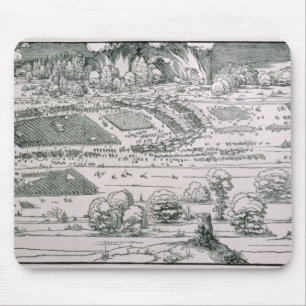 Demonstration of defensive measure mouse mat