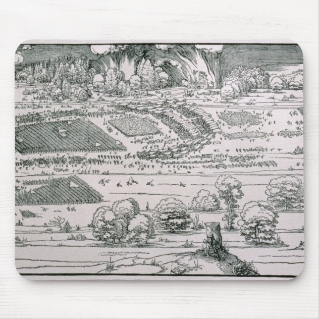 Demonstration of defensive measure mouse mat (Front)