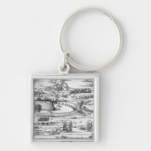 Demonstration of defensive measures key ring