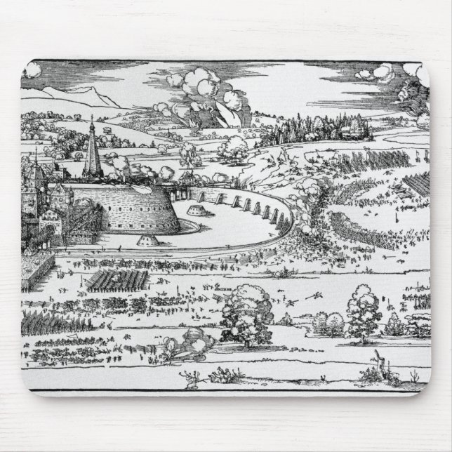 Demonstration of defensive measures mouse mat (Front)