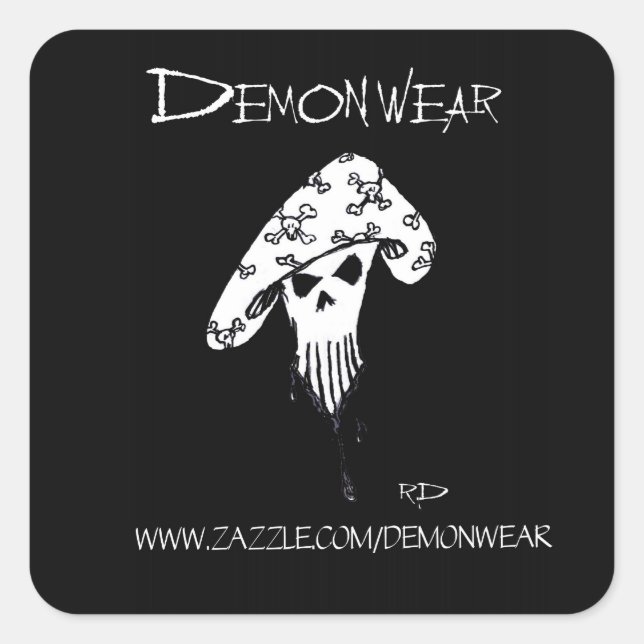 DemonWear Promo Stickers (Front)