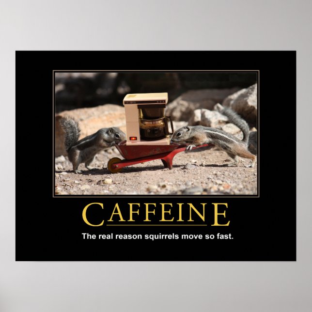 Demotivational Poster: Caffeine Poster (Front)