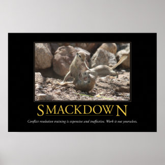 Demotivational Poster: Smackdown Poster