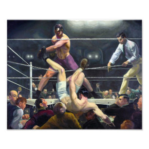 Dempsey and Firpo George Bellows Photo Print
