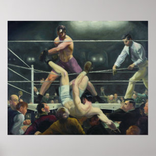 Dempsey and Firpo, George Bellows Poster