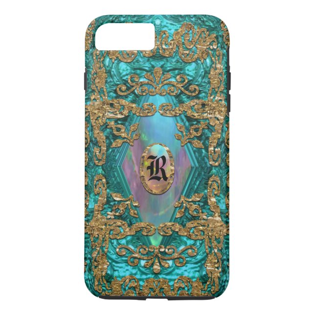 Dempsey Micha Elegant Monogram Case-Mate iPhone Case (Back)