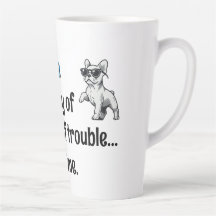 Demure Frenchie Mug