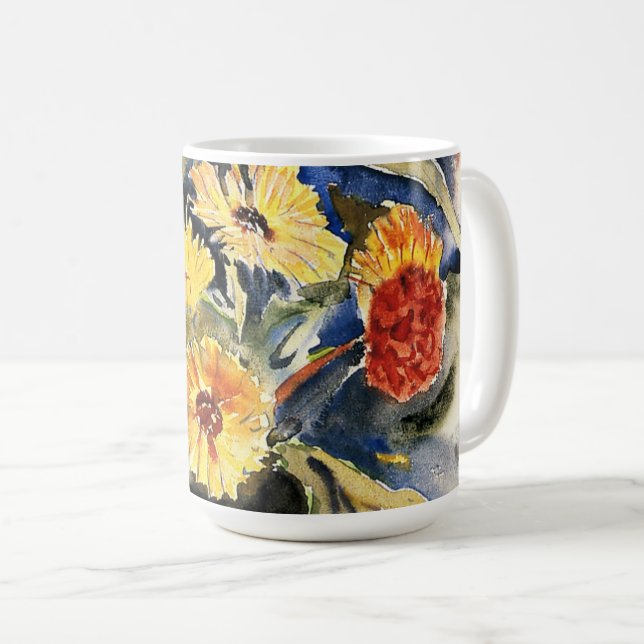 Demuth - Spray of Flowers Coffee Mug (Front Right)