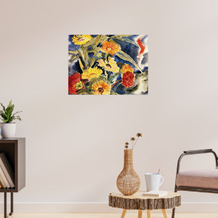 Demuth - Spray of Flowers Poster