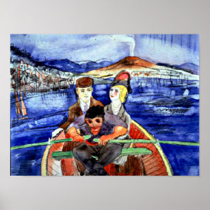 Demuth - The Boat Ride from Sorrento Poster