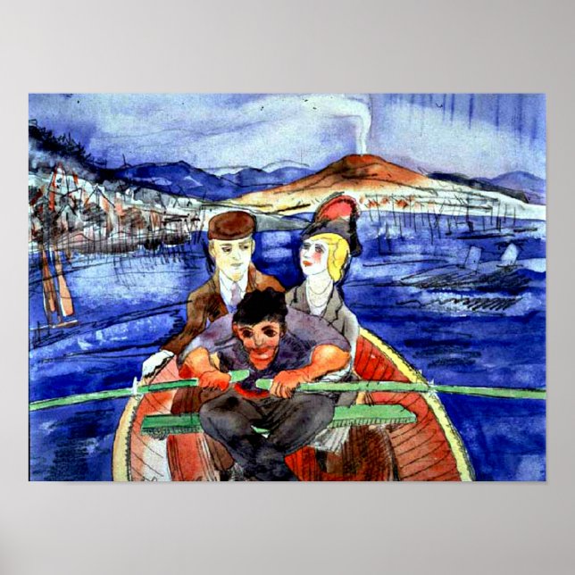 Demuth - The Boat Ride from Sorrento Poster (Front)