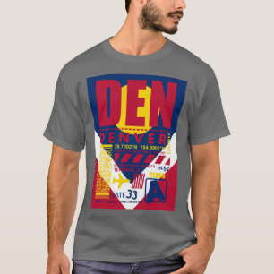 DEN Denver Airport T-Shirt