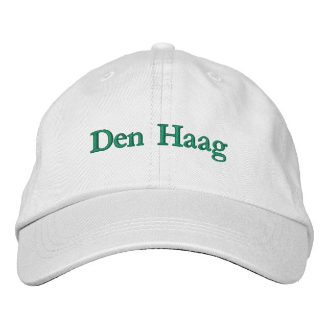Den Haag Embroidered Baseball Cap (Front)
