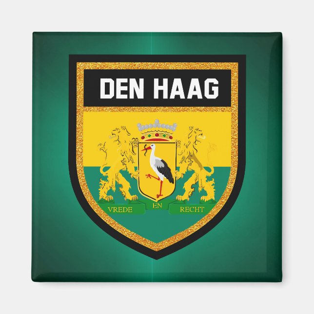 Den Haag Flag Magnet (Front)