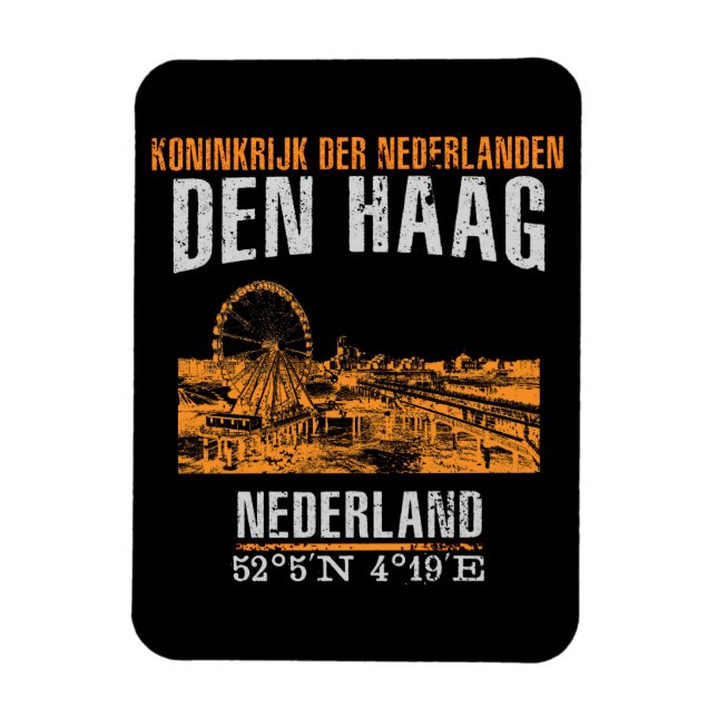 Den Haag Magnet (Vertical)