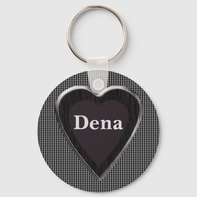 Dena Stole My Heart Keychain (Front)