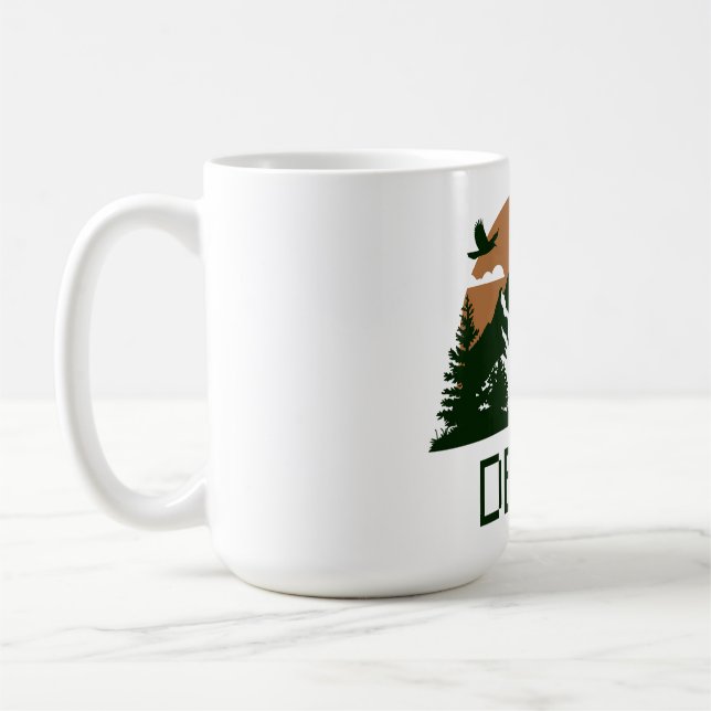 Denali - Alaska Coffee Mug (Left)
