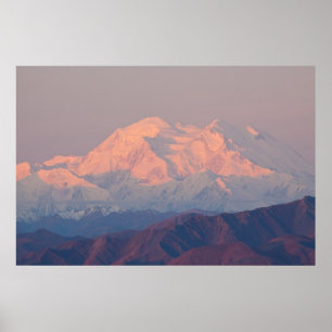Denali at Sunrise Poster