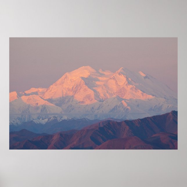 Denali at Sunrise Poster (Front)