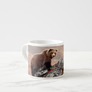 Denali Brown Bear Espresso Cup
