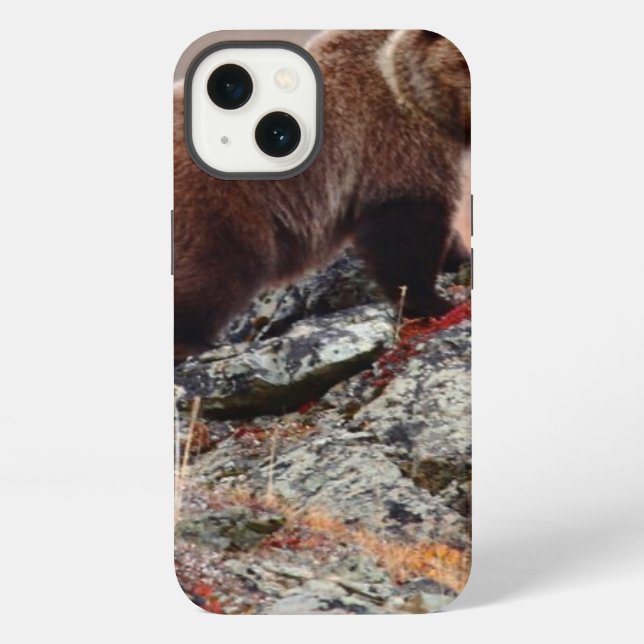 Denali Brown Bear iPhone Case (Back)