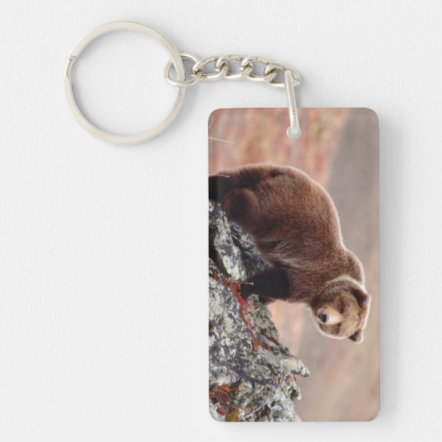 Denali Brown Bear Key Ring (Front)