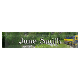 Denali Express Alaska Train Vacation Photography Nameplate