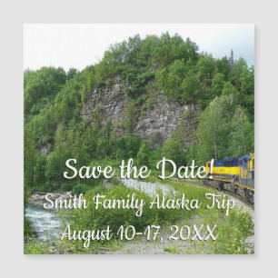 Denali Express Alaska Train Vacation Save the Date
