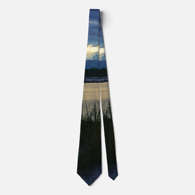 Denali Midnight Sunset Neck Tie (Front)